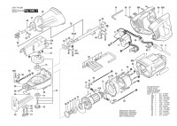 Bosch 3601F4C8L0 GSA 1100 E Reciprocating saw 240 V / 020 - MY Spare Parts
