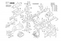 Bosch 3601FC0010 GSA18V-110 Reciprocating saw 18 V / 061 - US Spare Parts