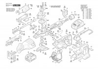 Bosch 3601FC0050 GSA 18V-28 Reciprocating saw 18 V / 006 - JP Spare Parts