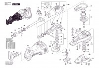 Bosch 3601FC4010 GSA18V-126 Reciprocating saw 18 V / 061 - US Spare Parts