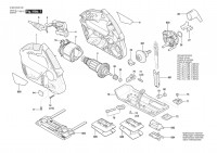 Bosch 3603CC8130 AdvancedCut 50 Multi-Saw 230 V / 004 - CH Spare Parts
