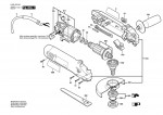 Bosch 0 603 400 108 PWS 600 Angle Grinder 230 V / 003 - EEU Spare Parts