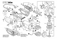 Bosch 0 601 756 878 GWS 25-230 J Angle Grinder 230 V / 003 - EEU Spare Parts