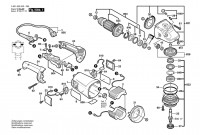 Bosch 0 601 852 008 GWS 21-230 H Angle Grinder 230 V / 003 - EEU Spare Parts