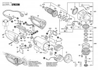 Bosch 0 601 854 908 GWS 24-230 JB Angle Grinder 230 V / 003 - EEU Spare Parts