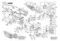 Bosch 0 601 854 G08 GWS 24-230 JBV Angle Grinder 230 V / 003 - EEU Spare Parts