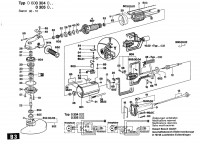 Bosch 0 600 304 047 Angle Grinder Angle Grinder 110 V / 052 - RO Spare Parts