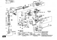 Bosch 0 600 305 033 Angle Grinder Angle Grinder 220 V / 057 - SK Spare Parts