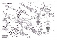 Bosch 3 601 H29 020 GWS 14-125 CIT Angle Grinder 230 V / 003 - EEU Spare Parts