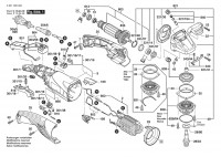 Bosch 3 601 H30 520 GWS 11-150 CIH Angle Grinder 230 V / 003 - EEU Spare Parts