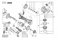 Bosch 3 601 JJ4 202 GWX 18V-10 P Cordless Angle Grinder 18 V / 003 - EEU Spare Parts