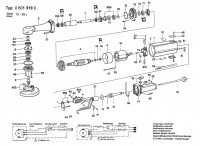 Bosch 0 601 319 005 Angle Grinder Angle Grinder 110 V / 012 - TW Spare Parts