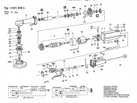 Bosch 0 601 319 008 Angle Grinder Angle Grinder 220 V / 055 - SE Spare Parts