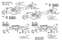Bosch 0 601 321 448 1321.4 Angle Grinder 220 V / 035 - FR Spare Parts