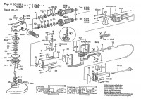 Bosch 0 601 322 032 WINKELSCHLEIFER Angle Grinder 220 V / 004 - CH Spare Parts
