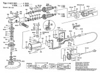 Bosch 0 601 323 060 Uni. Angle Grinder Universal Angle Grinder 115 V / 033 - ES Spare Parts