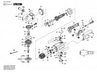 Bosch 0 601 323 086 GWS 12 U Angle Grinder 127 V / 025 - AMS Spare Parts