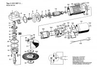 Bosch 0 601 327 060 Angle Grinder Angle Grinder 110 V / 035 - FR Spare Parts