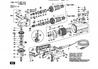 Bosch 0 601 332 439 1332.4 Angle Grinder 115 V / 061 - US Spare Parts
