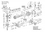 Bosch 0 601 333 236 13332 Angle Grinder 220 V / 047 - NL Spare Parts