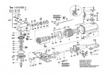 Bosch 0 601 333 448 1333.4 Angle Grinder 220 V / 035 - FR Spare Parts