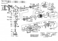 Bosch 0 601 333 933 ANGLE GRINDER Angle Grinder 220 V / 057 - SK Spare Parts
