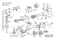 Bosch 0 601 334 065 1334 Angle Grinder 220 V / 034 - FI Spare Parts