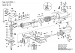 Bosch 0 601 334 432 1334.4 Angle Grinder 220 V / 004 - CH Spare Parts