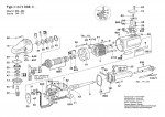 Bosch 0 601 336 032 1336 Angle Grinder 220 V / 004 - CH Spare Parts