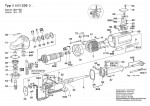 Bosch 0 601 336 037 ANGLE GRINDER Angle Grinder 240 V / 027 - AU Spare Parts