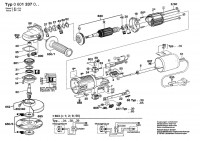 Bosch 0 601 337 048 NO DESCRIPTION Angle Grinder 220 V / 035 - FR Spare Parts