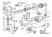 Bosch 0 601 339 162 1339.1 Wet Grinder 220 V / 037 - GR Spare Parts