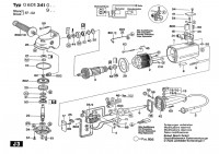 Bosch 0 601 341 033 HV 78 Angle Grinder 220 V / 057 - SK Spare Parts