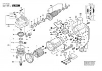 Bosch 0 601 343 050 GWS 9-125 CS Angle Grinder 220 V / 043 - IT Spare Parts