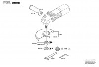 Bosch 0 601 343 137 GWS 9-125 CM Angle Grinder 240 V / 027 - AU Spare Parts