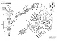 Bosch 0 601 344 737 GWS 9-125 CE Angle Grinder 240 V / 027 - AU Spare Parts