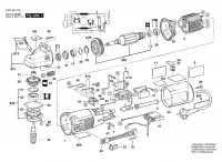 Bosch 0 601 345 750 GWS 9-150 C Angle Grinder 230 V / 043 - IT Spare Parts