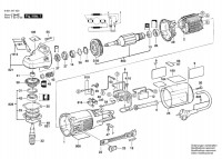 Bosch 0 601 347 050 1347 Angle Grinder 230 V / 043 - IT Spare Parts