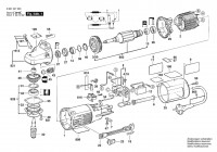 Bosch 0 601 347 067 1347 Angle Grinder 115 V / 026 - AS Spare Parts