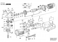 Bosch 0 601 347 167 GWS 7-115 Angle Grinder 115 V / 026 - AS Spare Parts