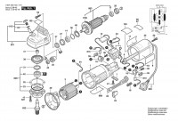 Bosch 0 601 348 134 GWS 7-125 Angle Grinder 115 V / 025 - AMS Spare Parts