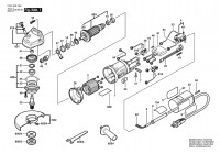 Bosch 0 601 348 764 1348 AE Angle Grinder 120 V / 061 - US Spare Parts