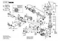 Bosch 0 601 351 965 GWS 18-180 J Angle Grinder 220 V / 034 - FI Spare Parts