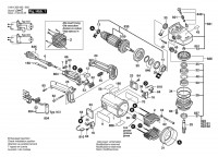 Bosch 0 601 352 050 GWS 18-230 Angle Grinder 220 V / 043 - IT Spare Parts