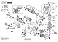Bosch 0 601 357 037 GWS 20-230 Angle Grinder 240 V / 027 - AU Spare Parts