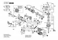 Bosch 0 601 361 048 ANGLE GRINDER Angle Grinder 220 V / 035 - FR Spare Parts