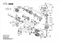 Bosch 0 601 361 060 GWS 23-180 Angle Grinder 115 V / 061 - US Spare Parts