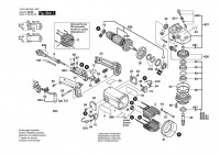 Bosch 0 601 362 036 GWS 23-230 BRA Angle Grinder 220 V / 047 - NL Spare Parts