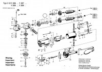 Bosch 0 601 307 333 Angle Grinder Angle Grinder 220 V / 055 - SE Spare Parts