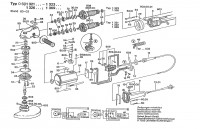 Bosch 0 601 322 065 ANGLE GRINDER Angle Grinder 220 V / 034 - FI Spare Parts